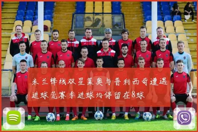 米兰锋线双星莱奥与普利西奇遭遇进球荒赛季进球均停留在8球